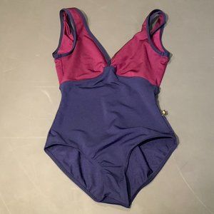 Mariia Maroon and Blue leotard size M